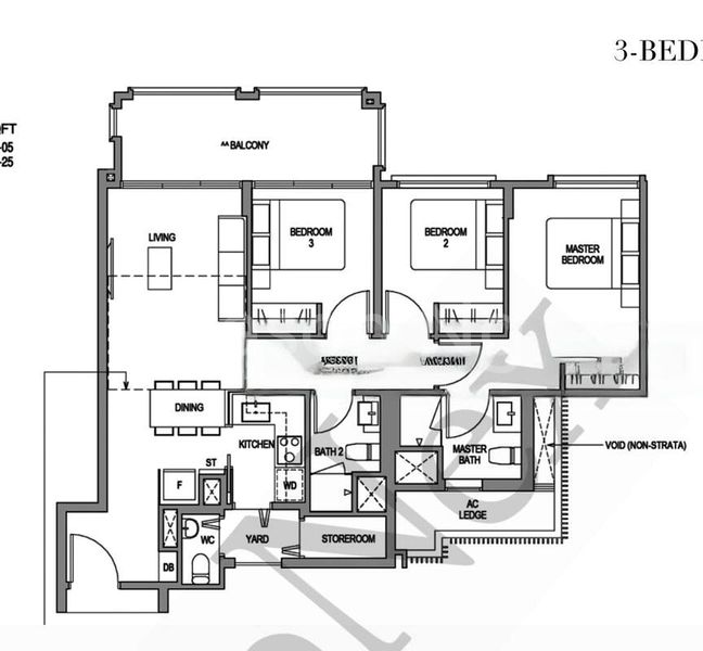 3 Bed Condo for Rent in  Mayfair Gardens - Image 9
